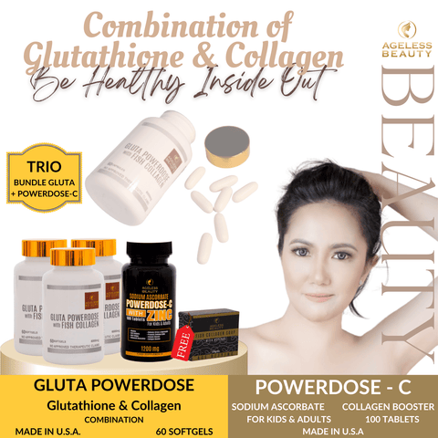 TRIO BUNDLE Gluta Powerdose + POWERDOSE-C