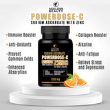 DUO POWERDOSE - C BUNDLE Sodium Ascorbate with ZINC 100 Tablets | For Kids & Adult