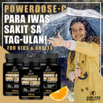 POWERDOSE - C Sodium Ascorbate with ZINC 100 Tablets | For Kids & Adult