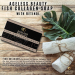 AGELESS BEAUTY Fish Collagen Soap with Retinol