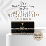 AGELESS BEAUTY Fish Collagen Soap with Retinol