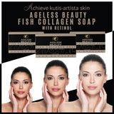 AGELESS BEAUTY Fish Collagen Soap with Retinol