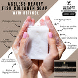 AGELESS BEAUTY Fish Collagen Soap with Retinol