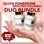 DUO BUNDLE Gluta Powerdose with Fish Collagen with FREE Collagen Soap