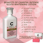 CHANTAL INTENSE Gluta Whitening Lotion Bundle + 1 FREE SOAP