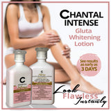 CHANTAL INTENSE Gluta Whitening Lotion Bundle + 1 FREE SOAP