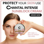 (WHOLESALE) CHANTAL INTENSE SUNBLOCK Cream Matte Finish 100 gms SPF 100+++