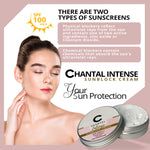 (WHOLESALE) CHANTAL INTENSE SUNBLOCK Cream Matte Finish 100 gms SPF 100+++